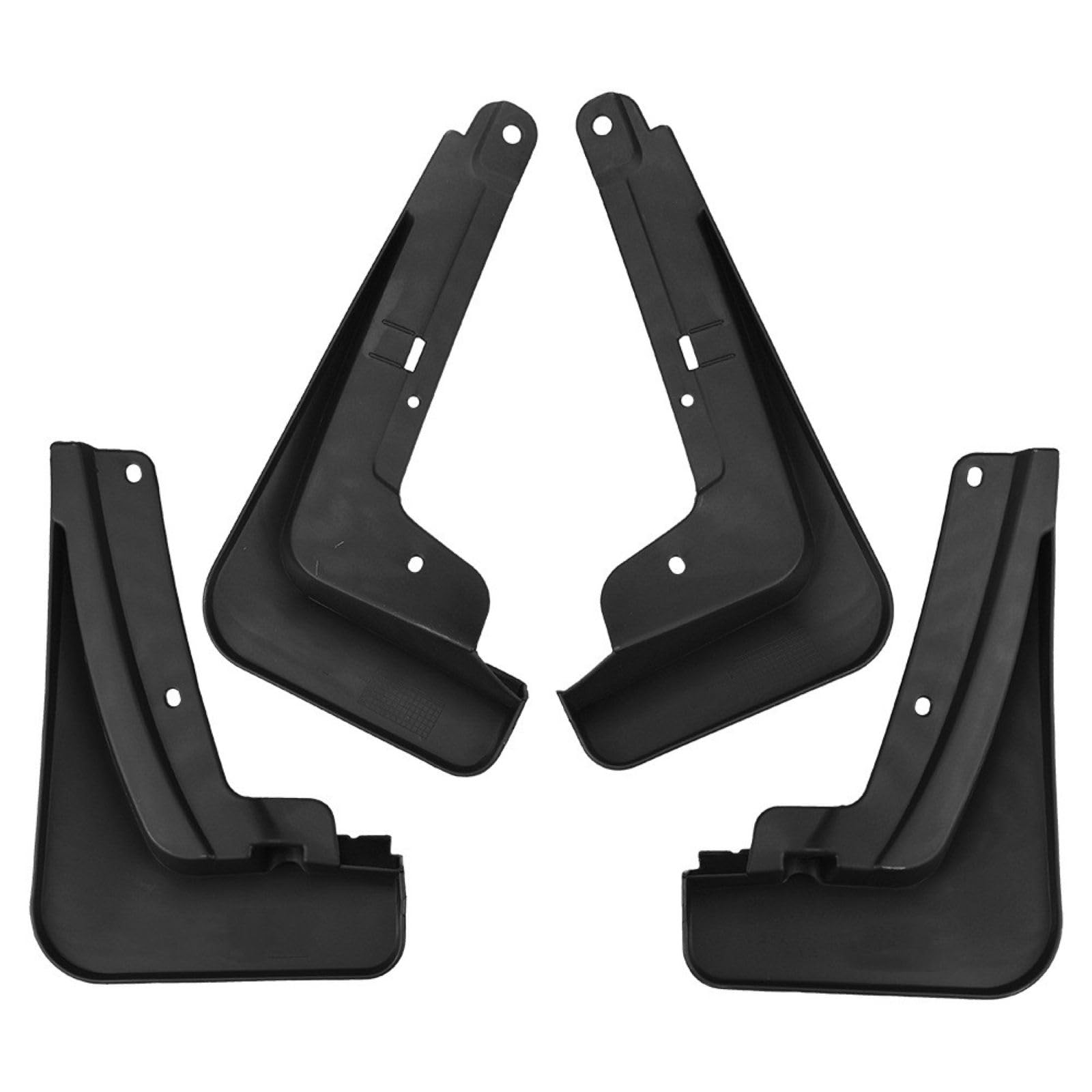 CDQSB 4 Pcs Car Mud Flaps for Hong Qi E-QM5 2021-2024, Front Rear Fenders Splashproof Splash Guards Mudflaps Protects Accessories