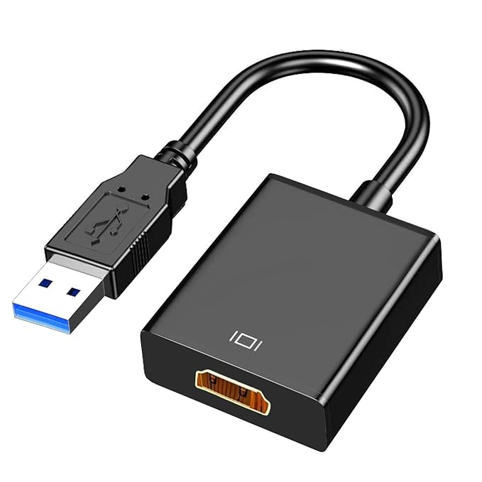 USB to HDMI Adapter, USB 3.0/2.0 to HDMI Cable MultiDisplay Video