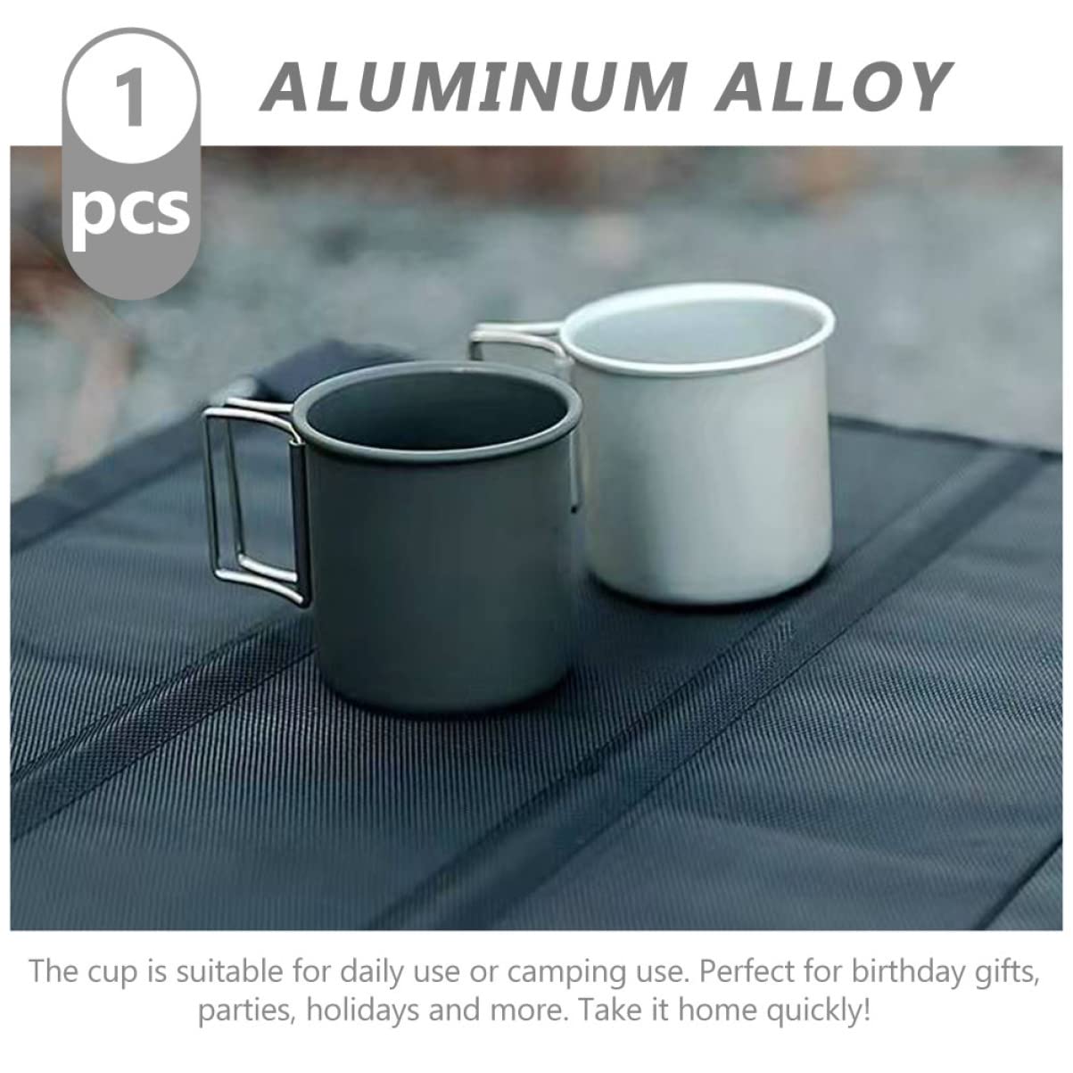 BESPORTBLE 4piezas Taza De Agua Plegable Para Camping Multi-funcional y Ligera Para Bebidas Frías y Calientes Accesorio De Al Aire