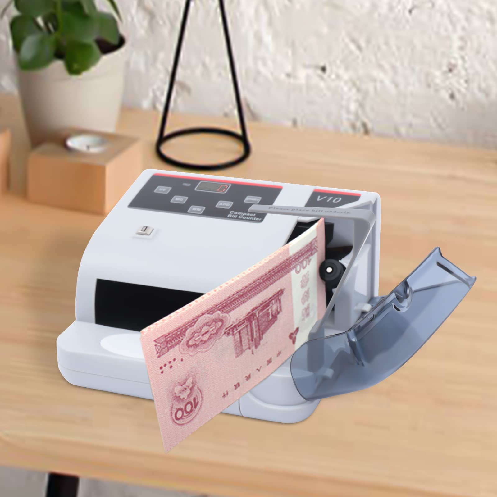 Fake Current Display Bill Counter Machine Machine With Fake Bill Detection - 600 Bills/Min ...