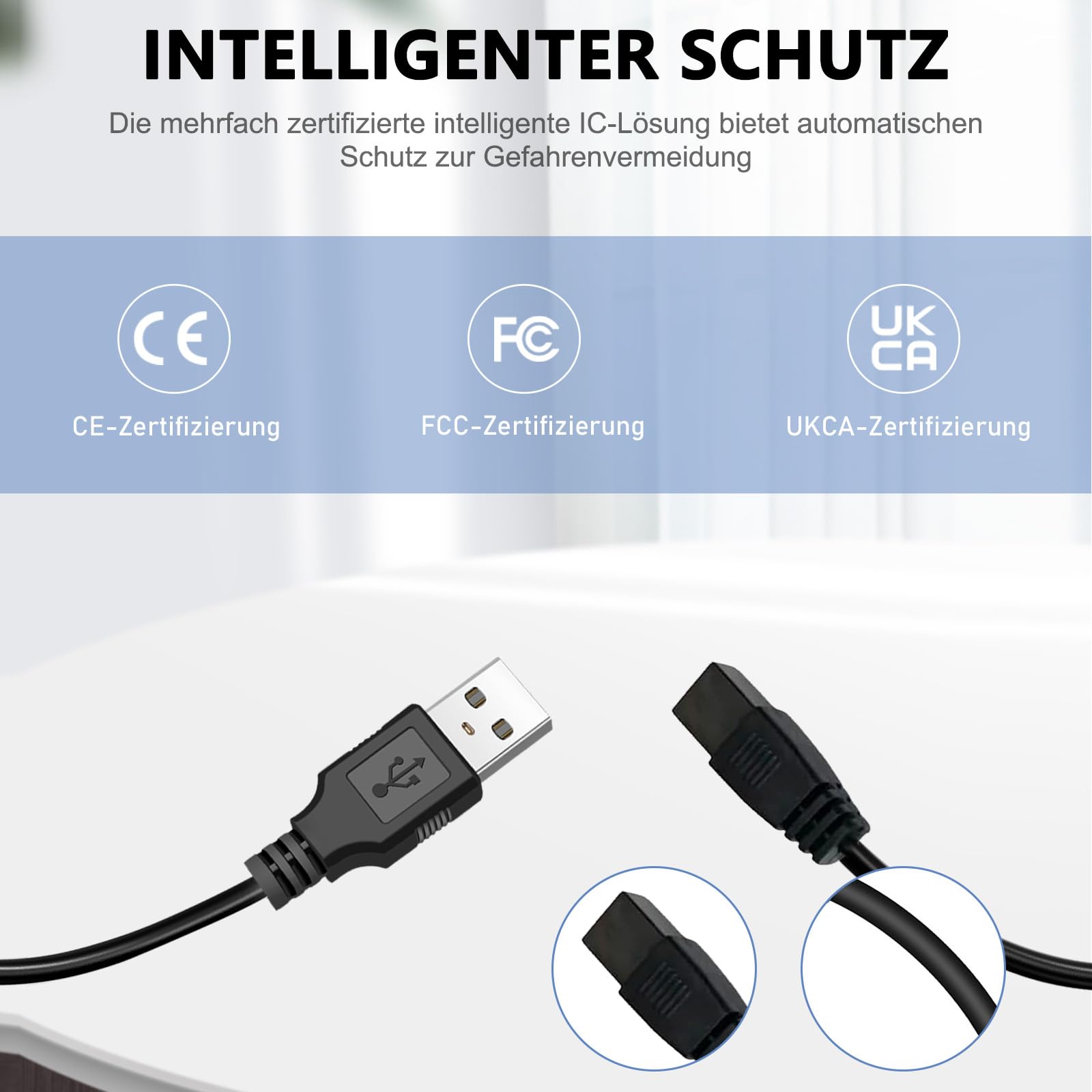 Cable de carga USB compatible con Bestway Lay-Z-SPA Xtras BW60313 (2024) cable de repuesto para aspiradora de piscina y jacuzzi, cable de alimentación de repuesto para robot de piscina