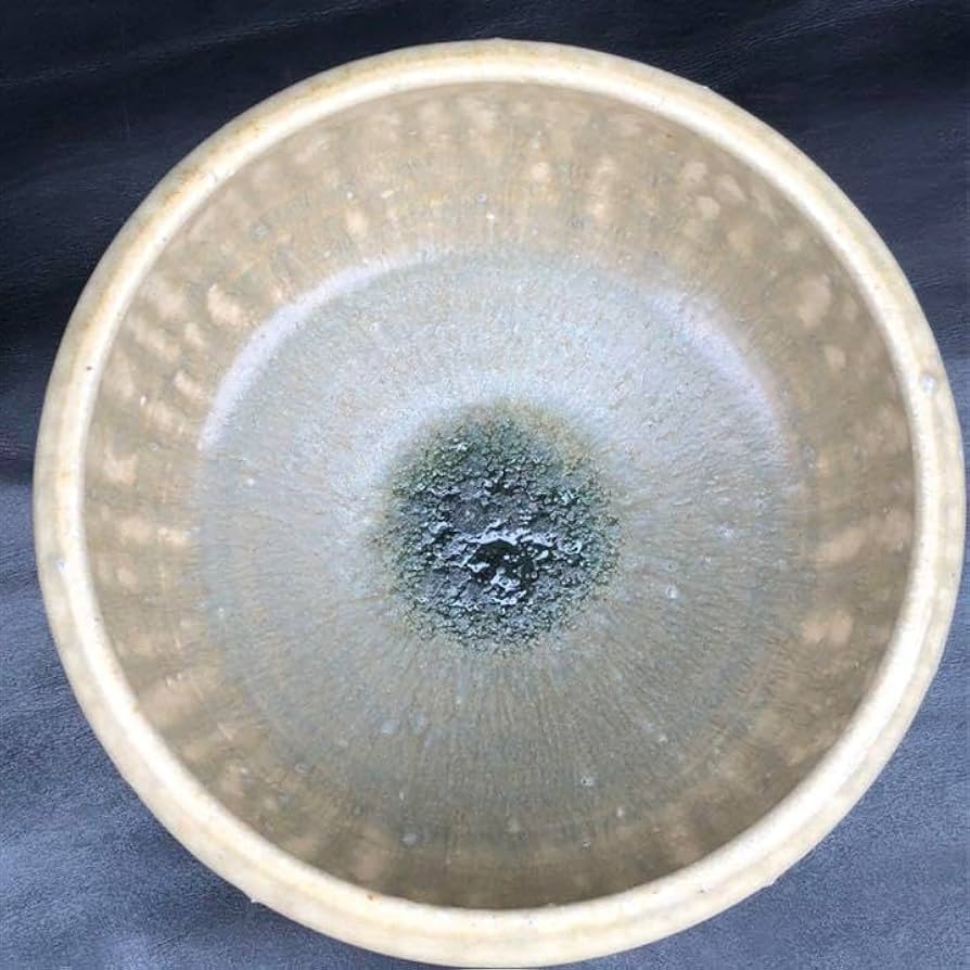 古美術品◼️釉薬の流れや溜まりがかなりステキな大きい深いお皿、大鉢、花瓶？花道具？ Amazon.co.jp: 古美術釉薬の流れや溜まりがかなりステキな大きい