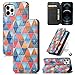 Grandoin Funda para iPhone 12 Pro MAX, Carcasa con Tapa Funda Protectora...