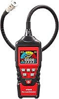 Intendvision Portable Gas Leak Detector - Handheld Sniffer for Natural Gas, Propane, Methane & More, LCD Display, 16" Probe, <2s Response