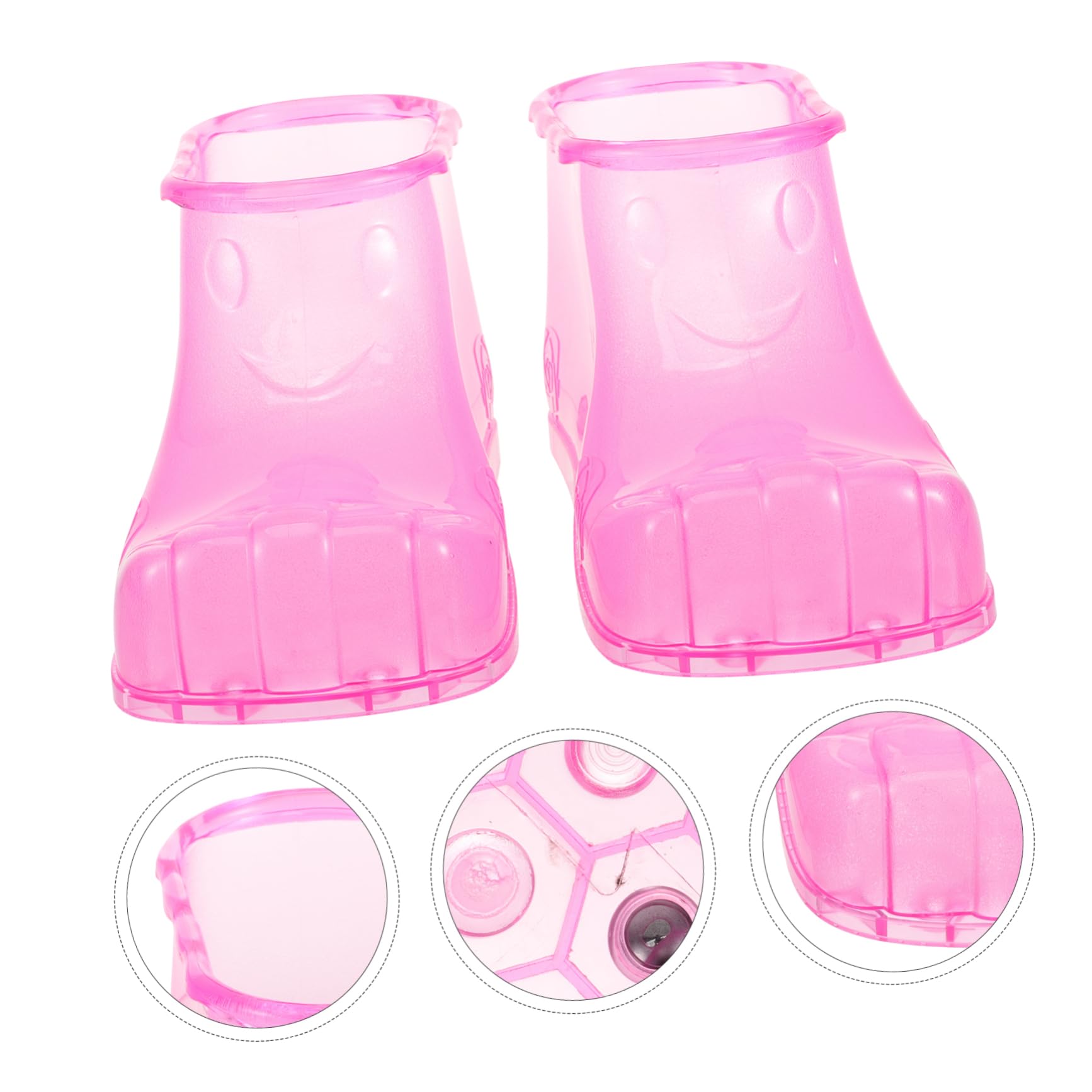 Stivali per Pediluvio Creativi 1 Paio in Plastico, Suola Antiscivolo