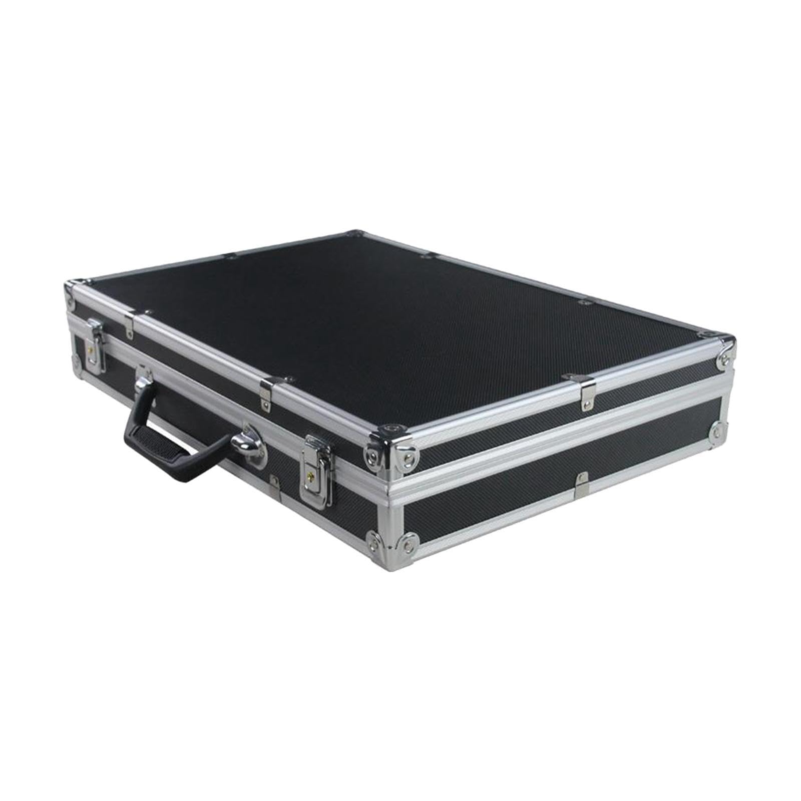 Custodia rigida per microfono vocale, portatile, facile da trasportare, in alluminio leggero con elevata durezza, per musicisti professionisti, custodia protettiva con