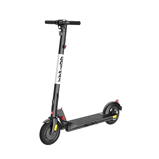 Gotrax XR Elite Electric Scooter, 8.5" Honeycomb Tire, Max 18 Mile and 15.5Mph by 300W Motor, Bright Headlight and Taillight, Aluminum Alloy Frame and Cruise Control, Foldable Escooter for Adult Black