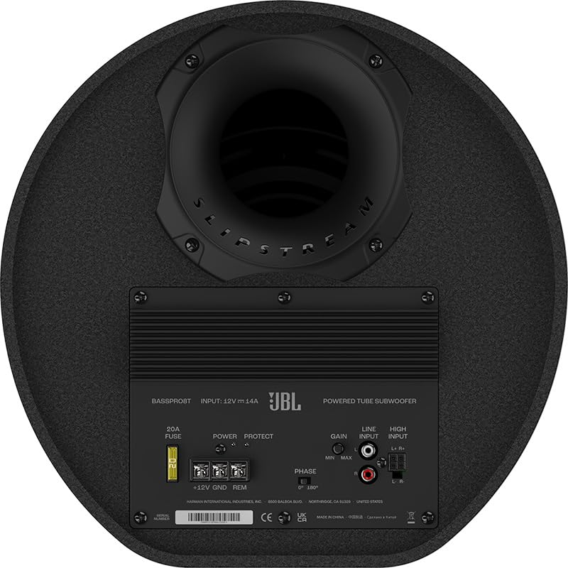 Image of JBL BASSPRO 8THI - 8 inch Active Tube Subwoofer with Remote Bass Controller. Max Power 1000 Watts