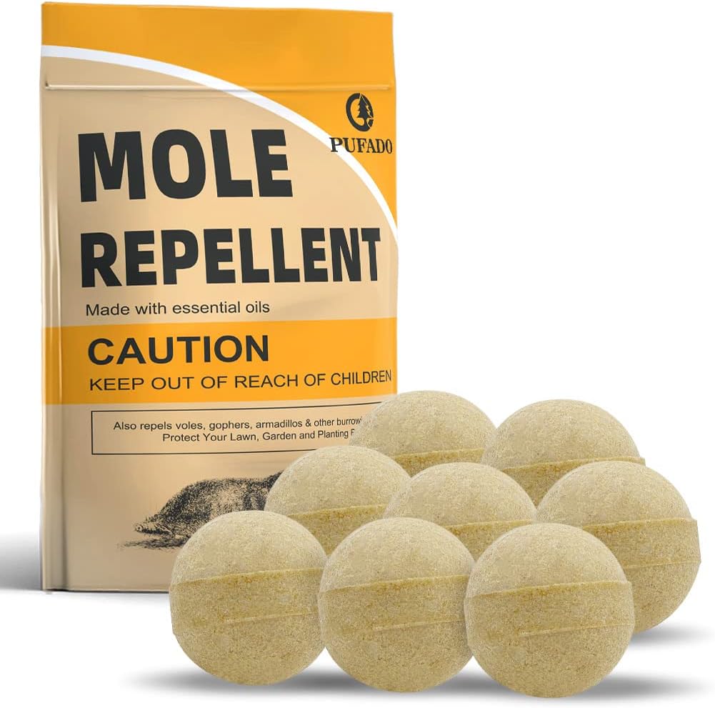 Natural Elements Mole and Vole Repellent 100 Castor Oil