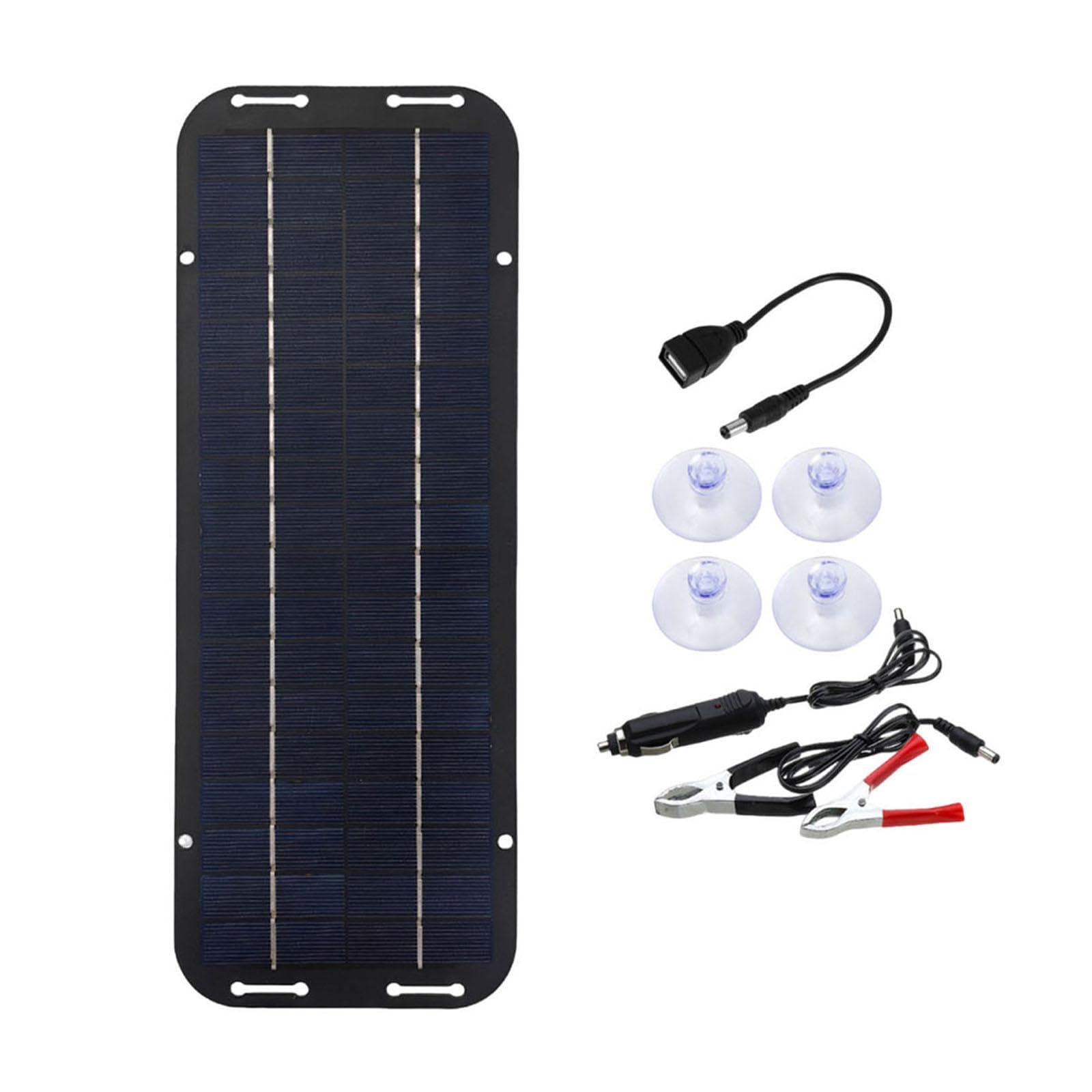 MYADDICTION Solarpanel Set Easy to Use IP65 Waterproof Accessories for Motorhome Home RV Without Controller-image-21