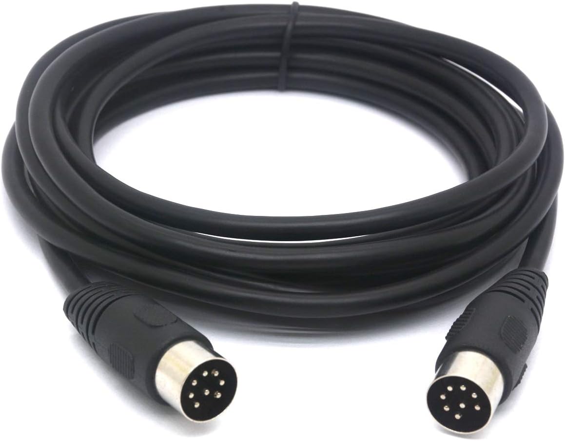 8 PIN DIN Cable Male to Male MIDI Extension Cord for Bang and Olufsen B&O PowerLink BeoLab (1.5 Meter)
