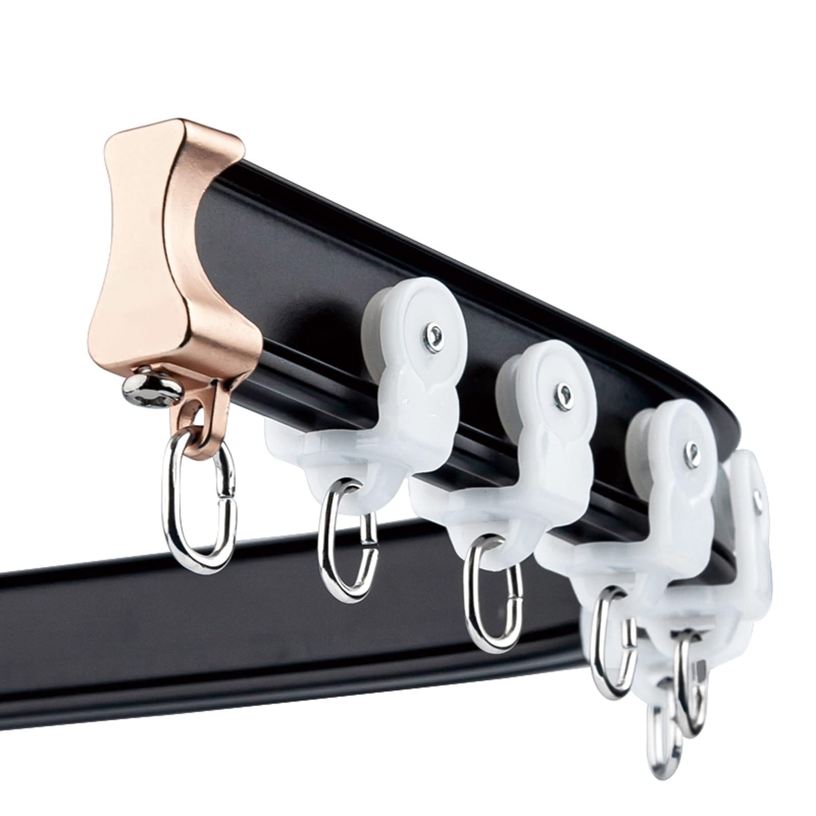Bendable Curved Ceiling Curtain Track Aluminum Rods for Windows
