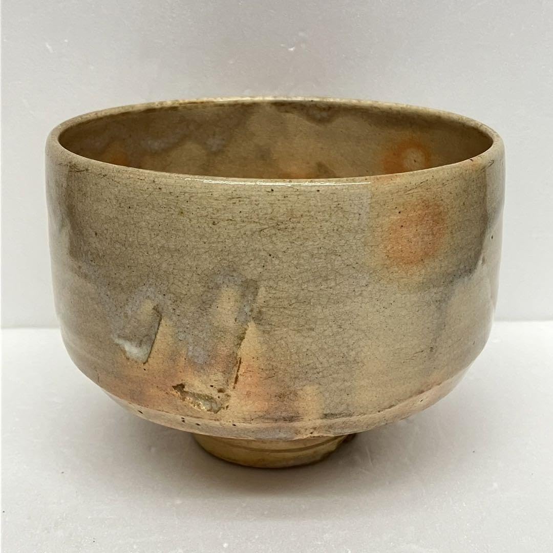 Amazon.co.jp: 萩焼 抹茶茶碗 鬼萩 茶碗 茶道具 茶道 骨董品 器