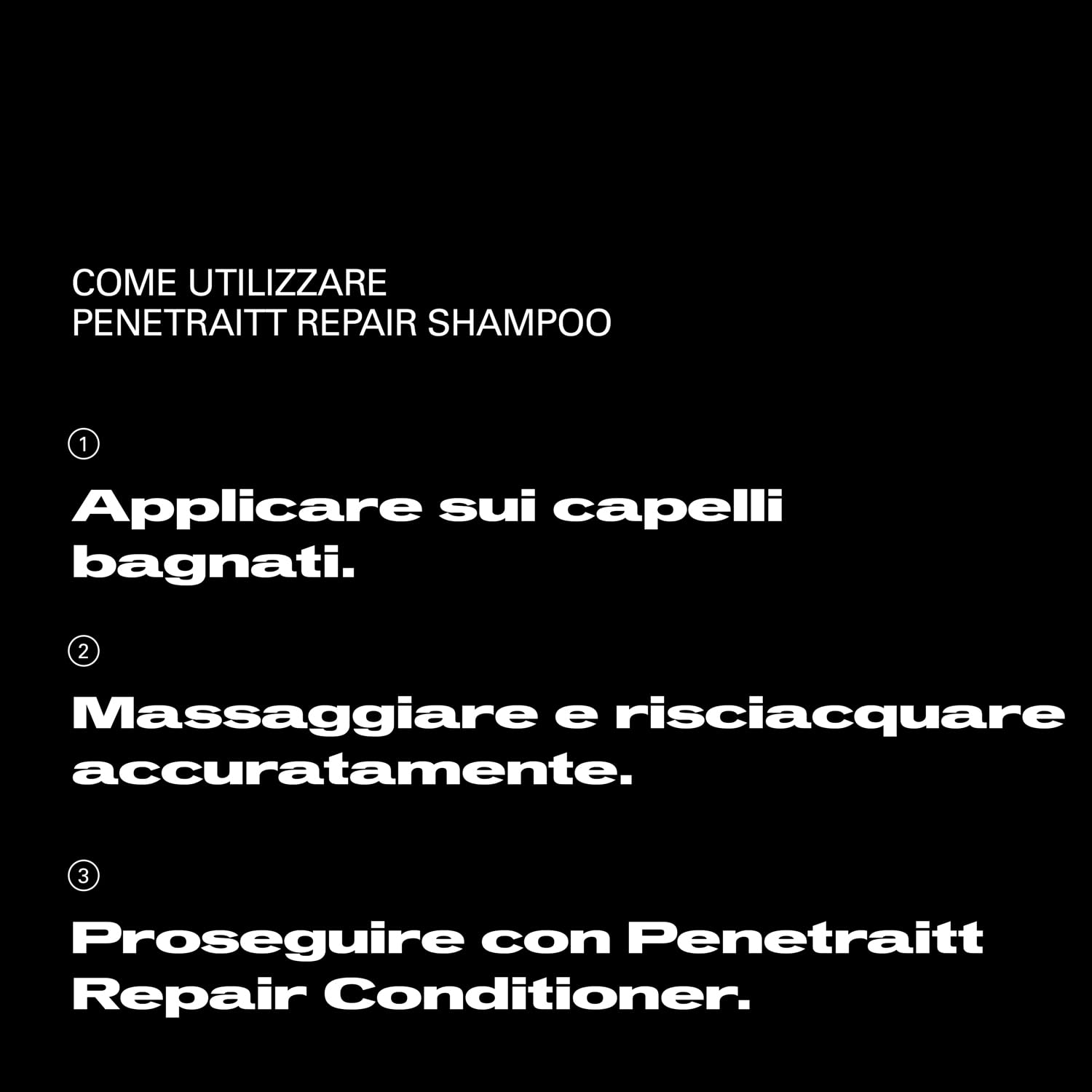 Sebastian Professional Penetraitt Rescue Repair Shampoo – Detergente riparatore intenso che rigenera i capelli danneggiati e secchi, lasciandoli forti e setosi
