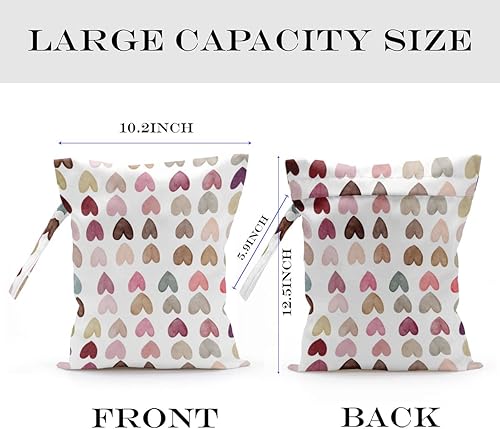 Miniatura 2 de 2 bolsas húmedas, bolsa húmeda para traje de baño, viajes, playa, piscina, pañales, ropa sucia de yoga, gimnasio, artículos de tocador, bolsa de