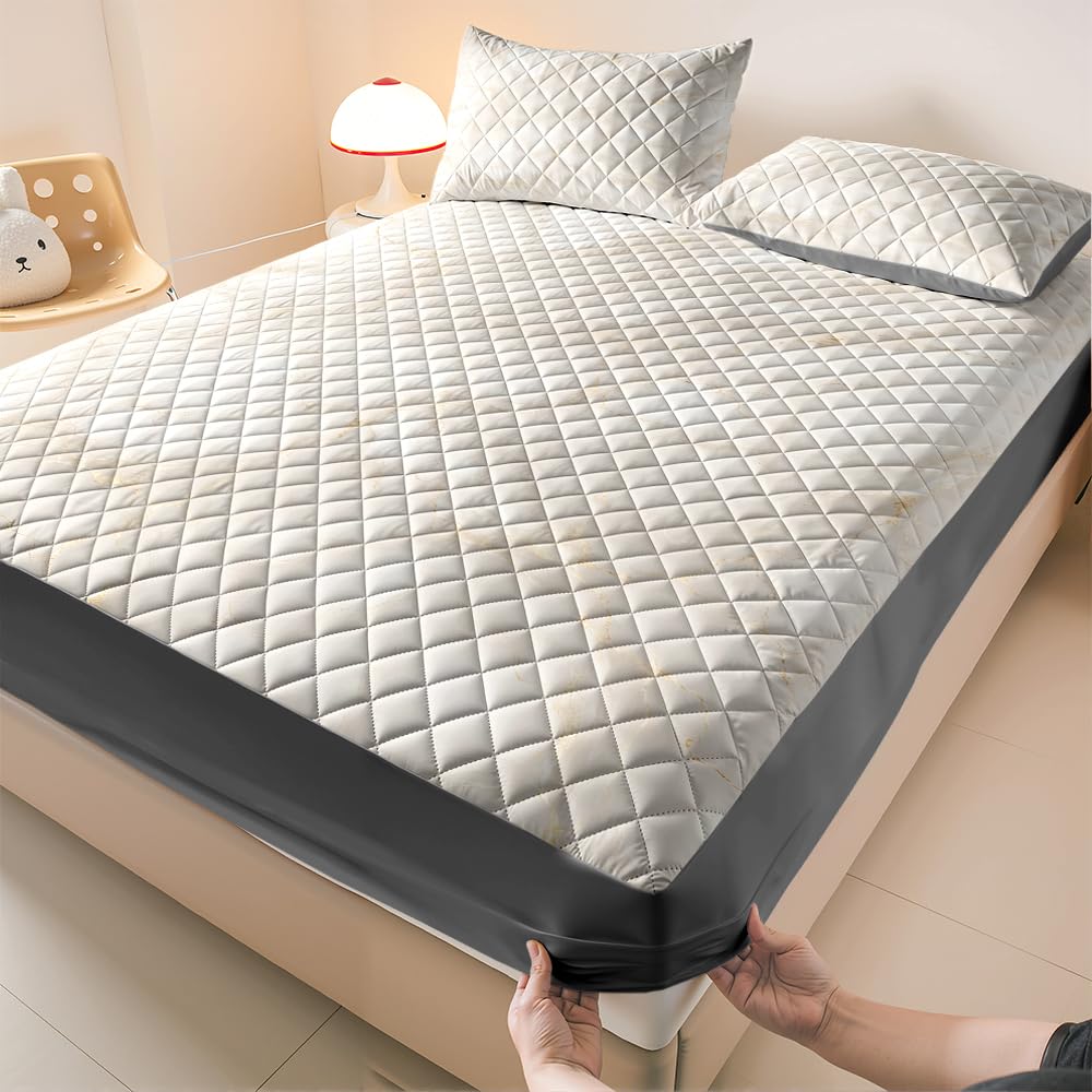Morbuy Alèse Imperméable Matelassée (Golden Cloud 5,160x200cm)