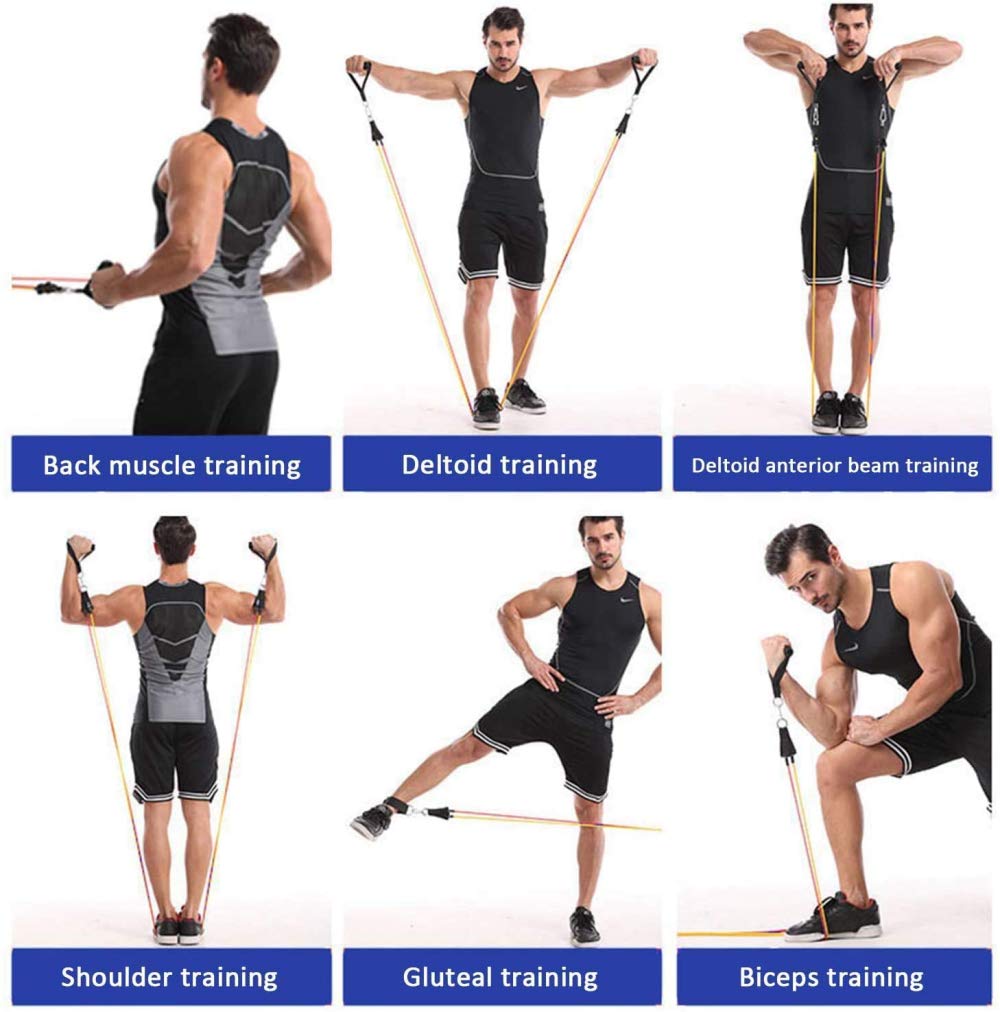 Bandas De Resistencia Para Entrenar Y Deslizadores De Núcleo Equipo De Gimnasio En Casa Equipo De Fitness Bandas Elasticas De Ejercicio Mini Para