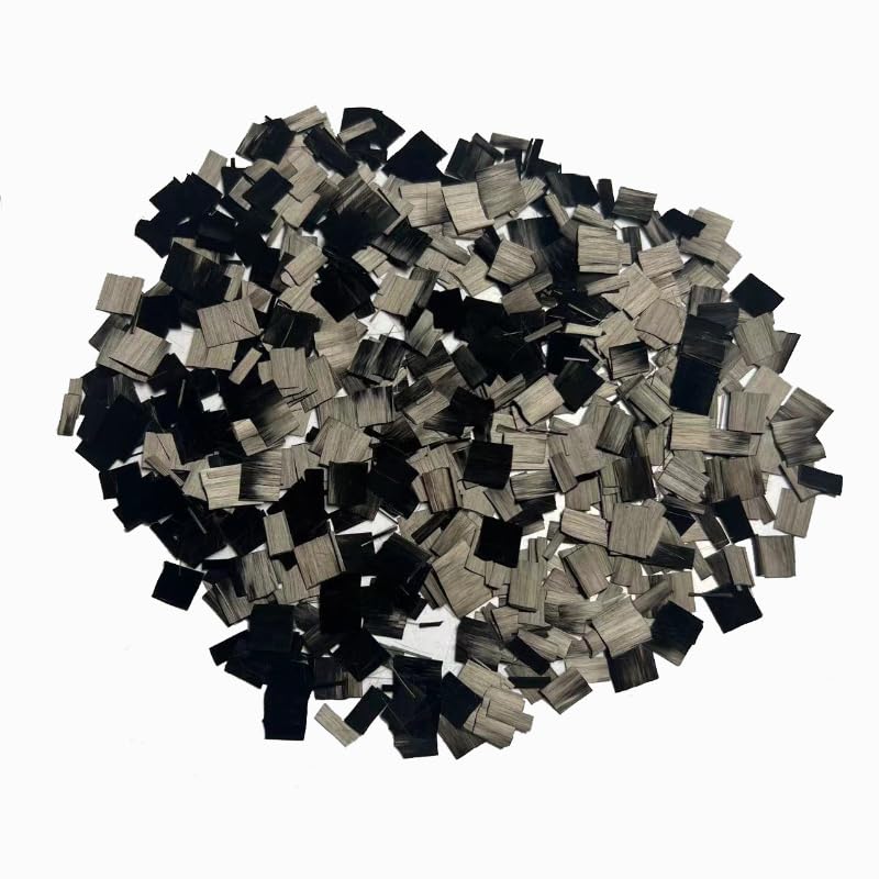 Generic 8mm Carbon Fiber Sheet Shaped forging Pattern and Silk Shaped forging Pattern in Stock (1000, Grams), black