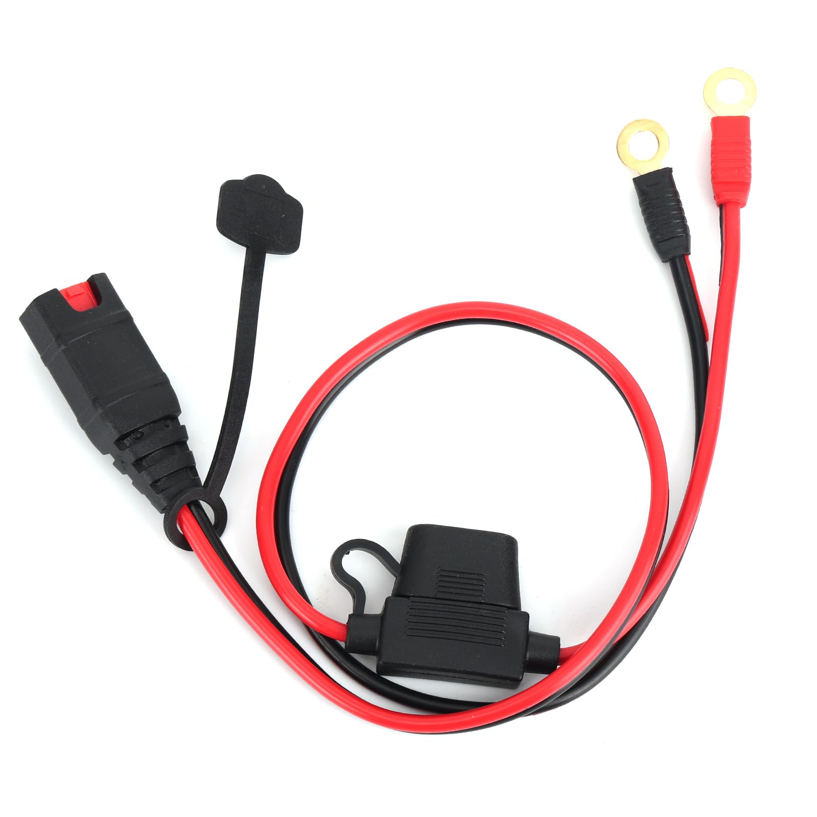 lasuroa Cablaggio Compatibile con NOCO GC002 X-Connect, Connettore Terminale Ad Occhiello XL M6 (1/4") Cavo di Caricabatteria di Mantenimento Accessori per Genius Caricabatterie Intelligente