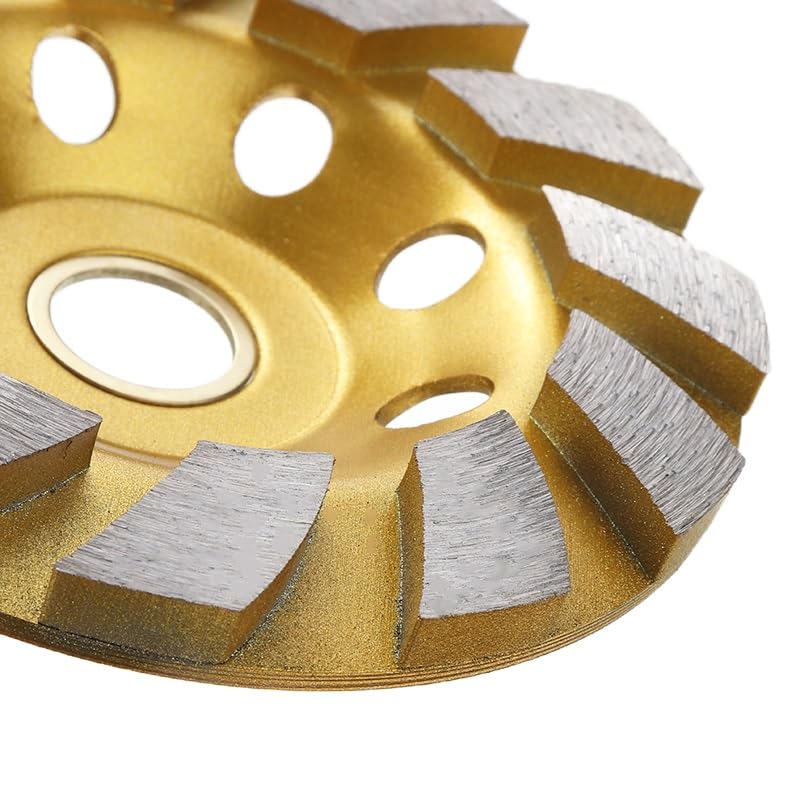 Diamentowa tarcza garnkowa, diamentowe szlifowanie 1 szt. 100 mm diamentowa tarcza szlifierska w kształcie misy, beton, granit, kamień, ceramiczny kawałek tarczy, elektronarzędzia