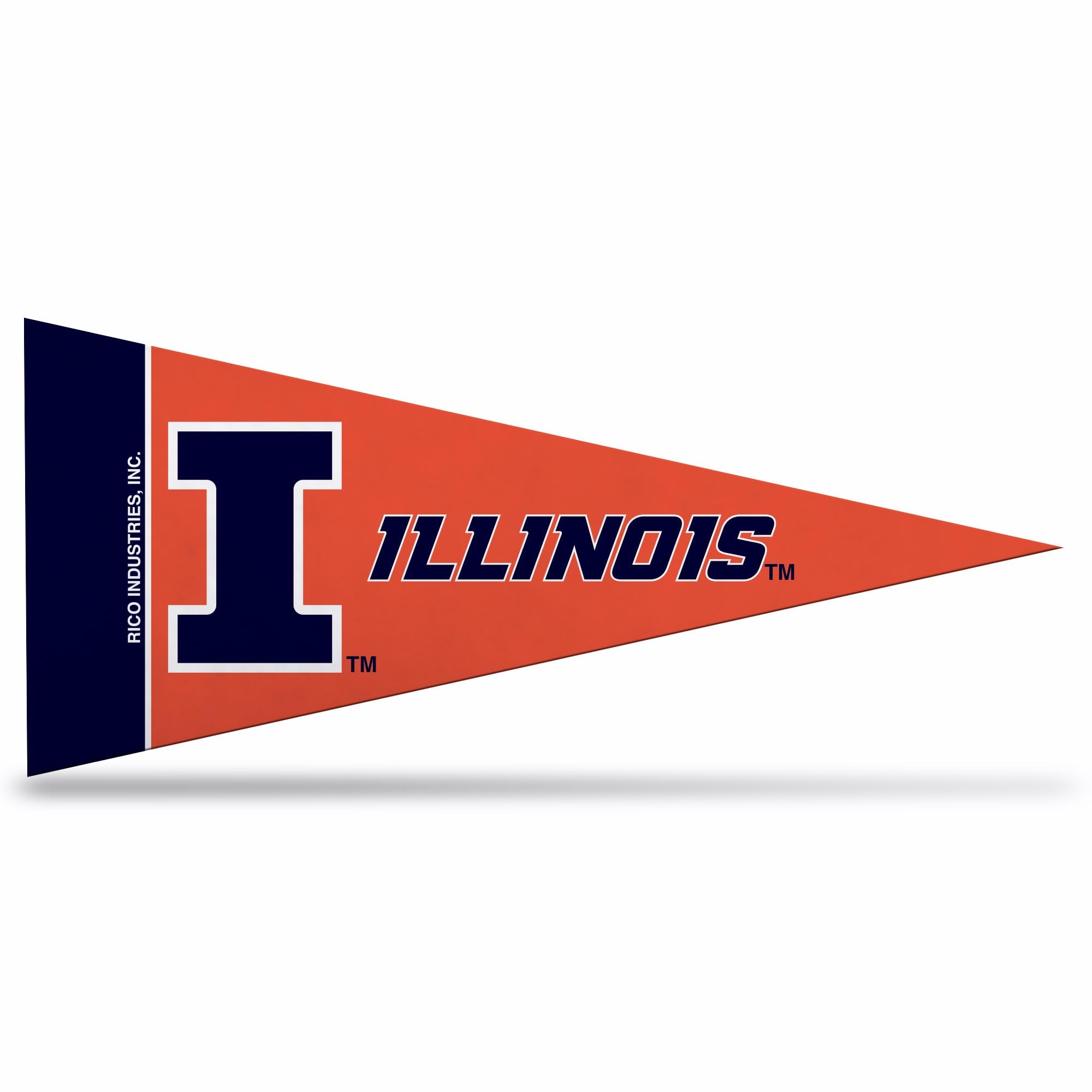 Rico Industries NCAA Mini Pennant Set 4" x 9" Felt Mini Pennant Team Set (Includes 8 Pieces)