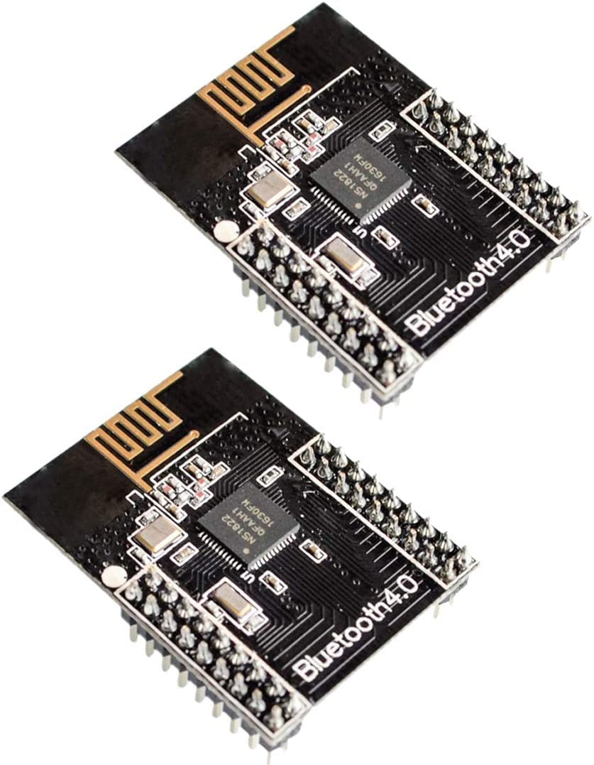 REES52 2pcs NRF51822 CORE51822 2.4GHz BT4.0 Wireless Bluetooth Module Bluetooth 4.0 Communication Board RF Transceiver Controller Antenna SPI I2C UART-image-5