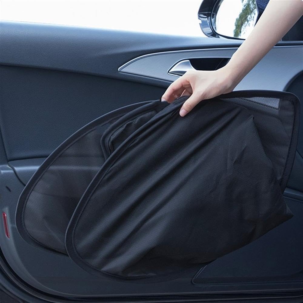 Auto Parts Car Magnetic Sun Shade Breathable Privacy Protection Car Curtain Kit for ID3 2021-2023(Front Windows)