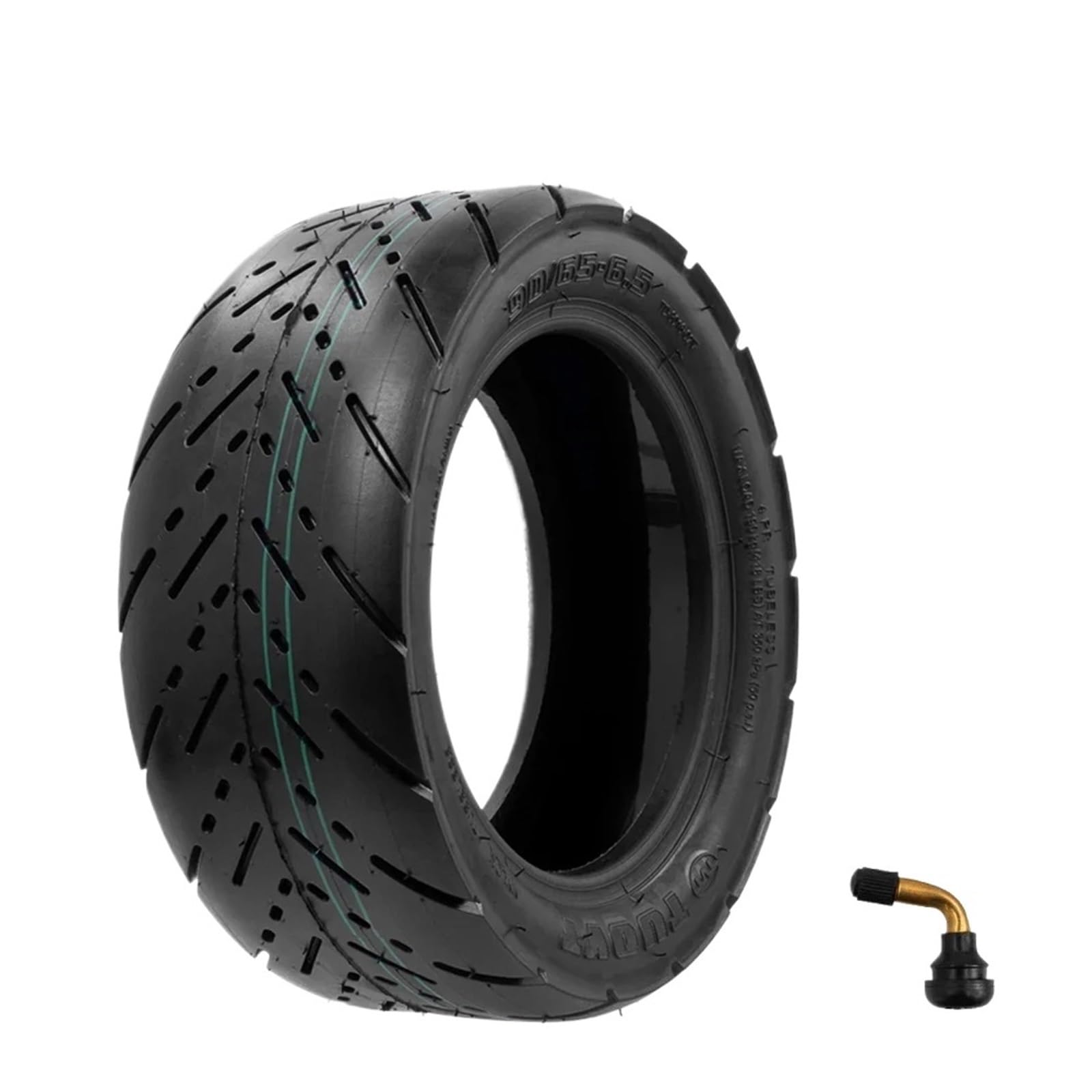 Ruota Monopattino Elettrico,Pneumatici Per Scooter Pneumatico autoriparante tubeless da 11 pollici 90/65-6.5 - Rode for pneumatici antiforatura Jelly Gum for scooter elettrici