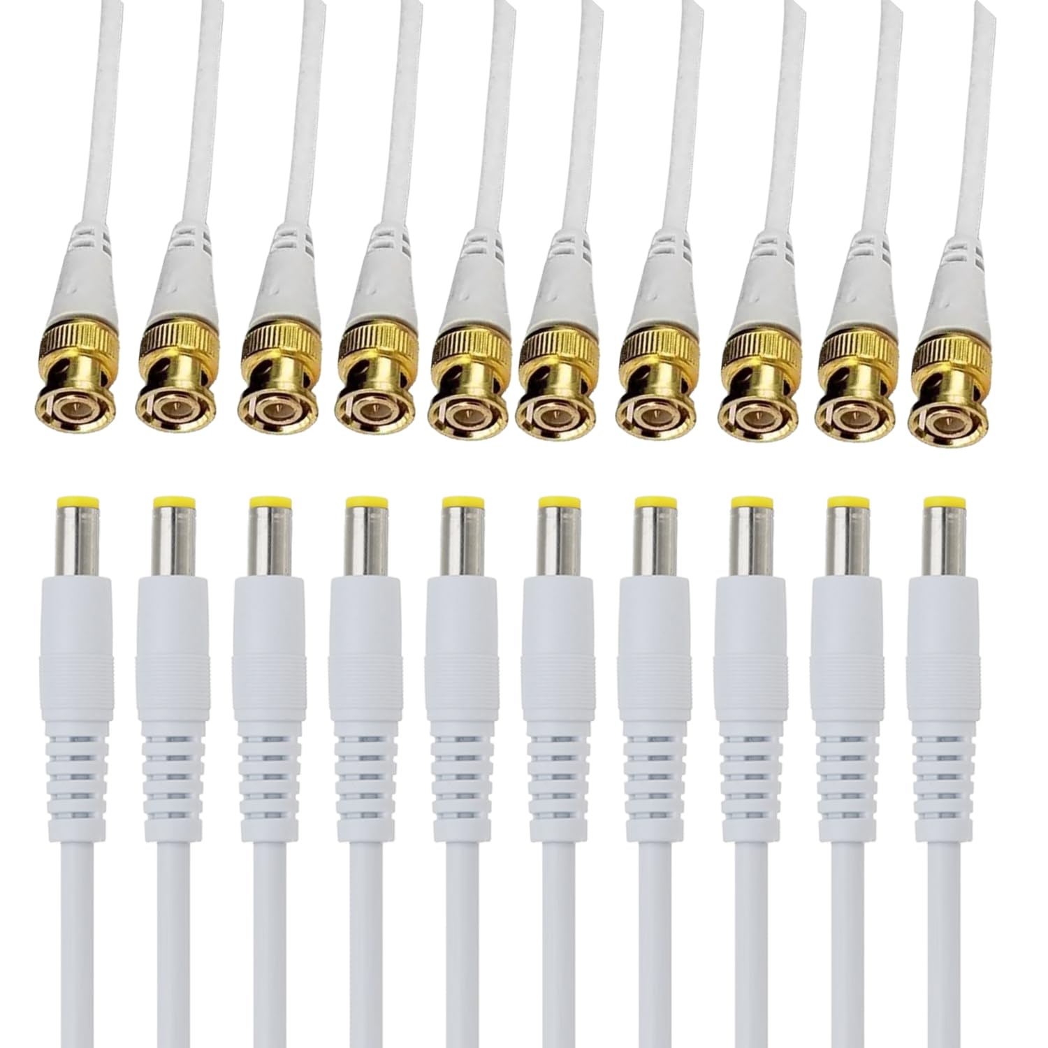 Gajrup BNC Connectors with DC Pin Copper Wire-Pair of-10-image-19