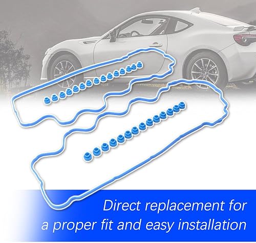 Miniatura 5 de Juego de juntas de tapa de válvula de cabeza del motor, junta de válvula con 29 ojales compatibles con Ford Expedition Explorer F150 F250 F350, para