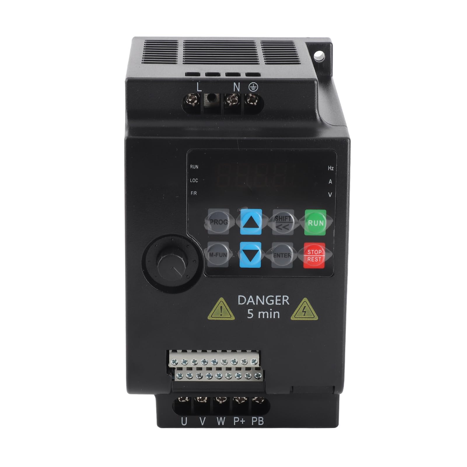 SKI780 Mini VFD 220 V / 380 V Inverter carico Convertitore di frequenza variabile Inverter monofase/trifase CA per motore trifase 0,75/1,5/2,2 kW (220VAC 0.75kW)
