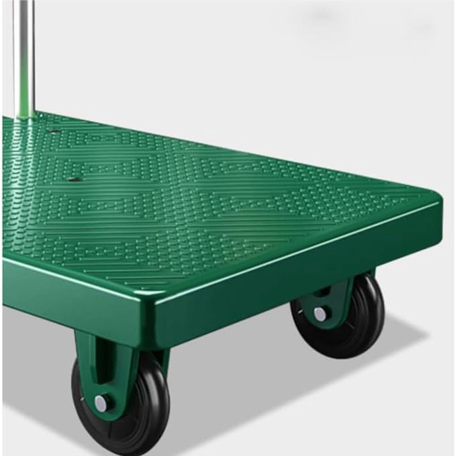 Carretilla de mudanzas, Plataforma Plegable Resistente, Carretilla de Empuje Manual para mudanzas, almacén, Garaje, Carretilla para Sacos (Negro)