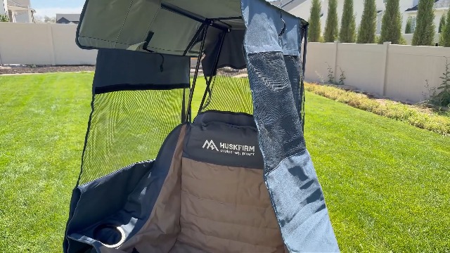 Silla de Camping Oversized Huskfirm con Sombrilla miniatura 7