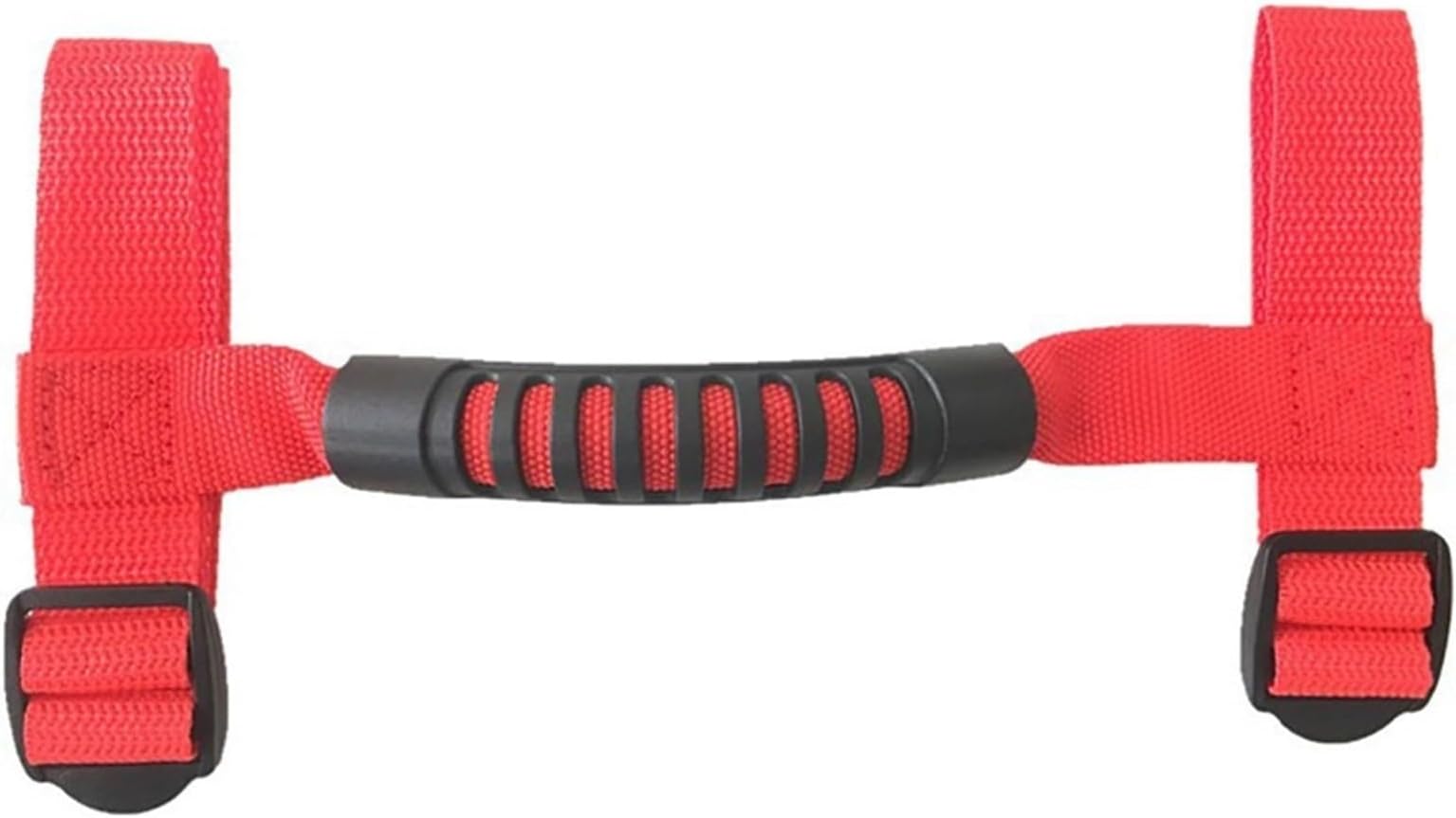 Grab Handle Heavy Duty Car Interior Roof Handle Grab Handle Grab Bar, For Jeep, for Wrangler YJ TJ JK Roof Grab Bar(Red)
