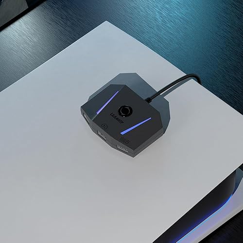 Miniatura 2 de leadjoy VX2 AimBox Adaptador de teclado y ratón para PS4, Xbox One, Xbox Series XS, Nintendo Switch, convertidor MnK para jugar FPS, RTS, R6, Apex