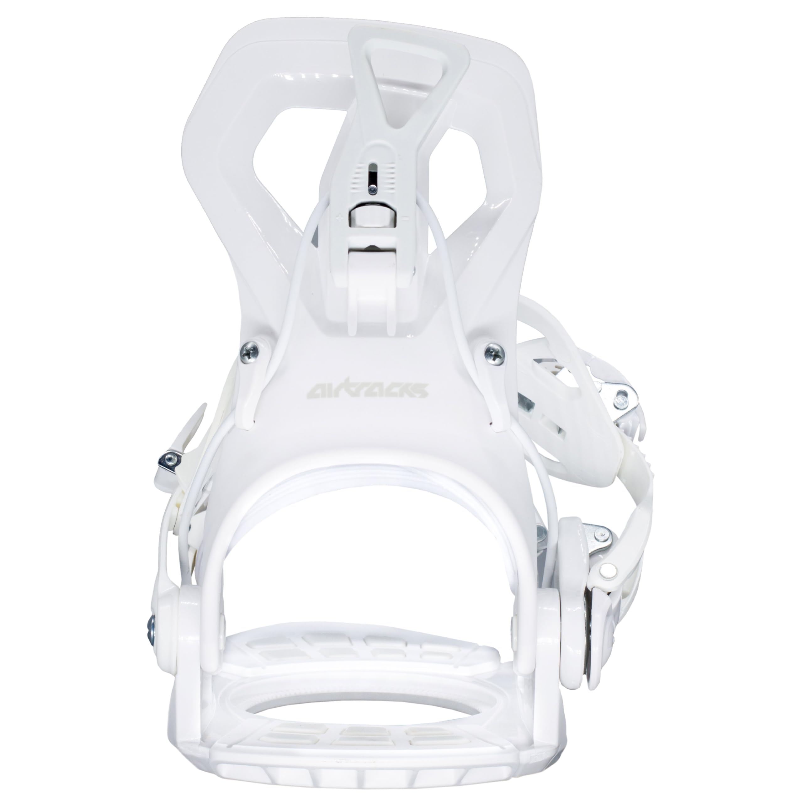Airtracks Fixation de snowboard Master W Pro Fastec System - Tailles S, M, L (M - Blanc (38-41))