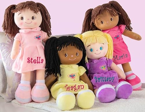 Miniatura 7 de DIBSIES Muñeca de mariposa personalizada - 15 pulgadas (rojo)