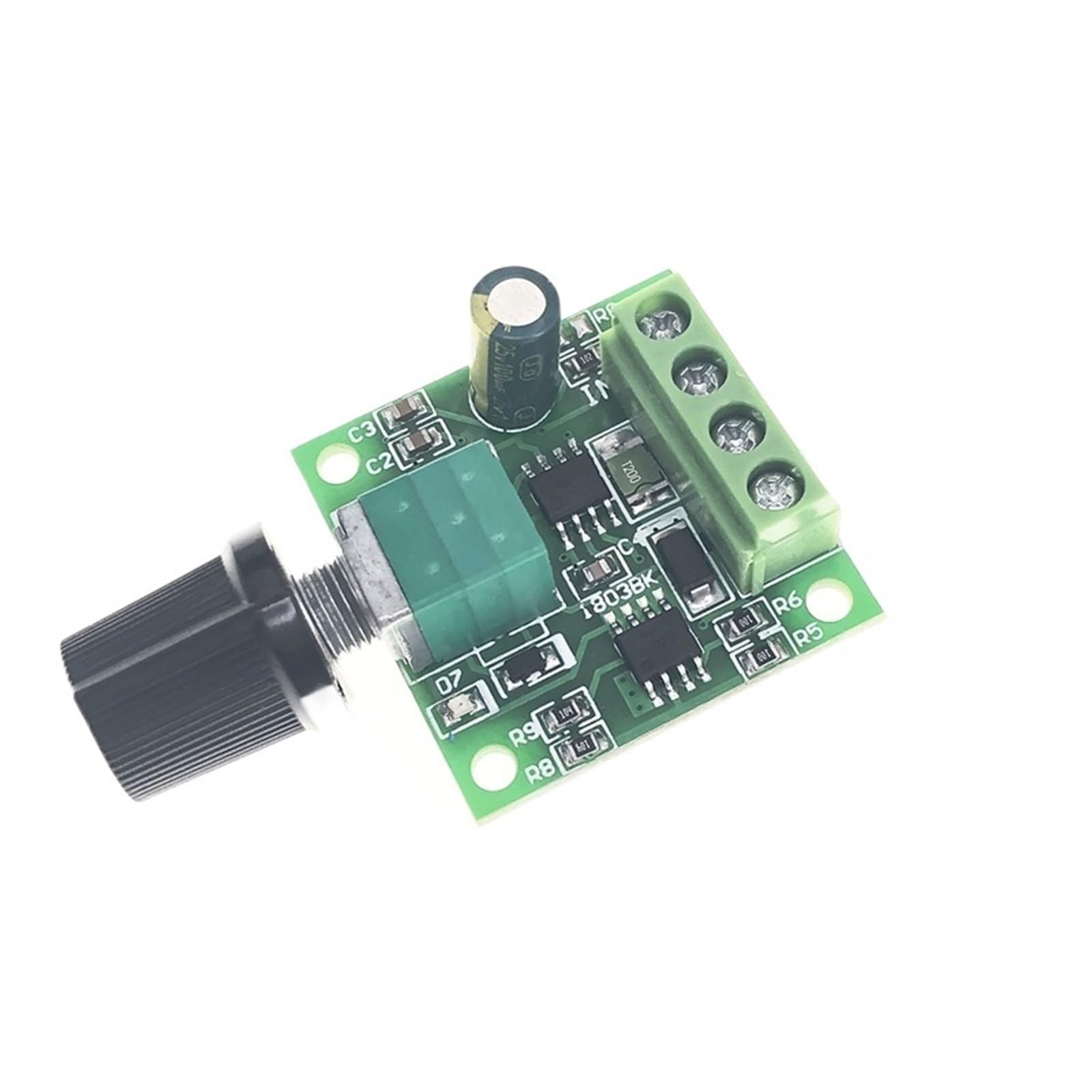 Variateur PWM 12V moteur basse tension pour réguler le bruit d'un ventilateur