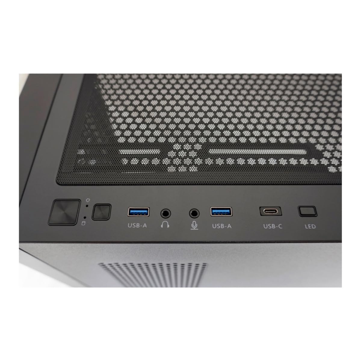 LC-Power Obsession_X 804B Gaming-Gehäuse ATX-Midi-Tower | Mesh-Frontpanel | 4X ARGB-Lüfter | Hartglas-Seitenteil | USB-C | 12 Lüfterplätze | 4 HDD/SSD Slots