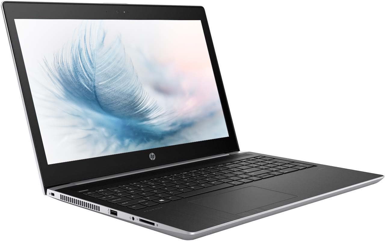 HP ProBook 450 G5 laptop aziendale, display FHD da 15,6 pollici (1920x1080), Intel Core i5-7200U, 8 GB di RAM, SSD da 256 GB, Tastiera QWERTY americana, Windows 11 Pro (Ricondizionato)
