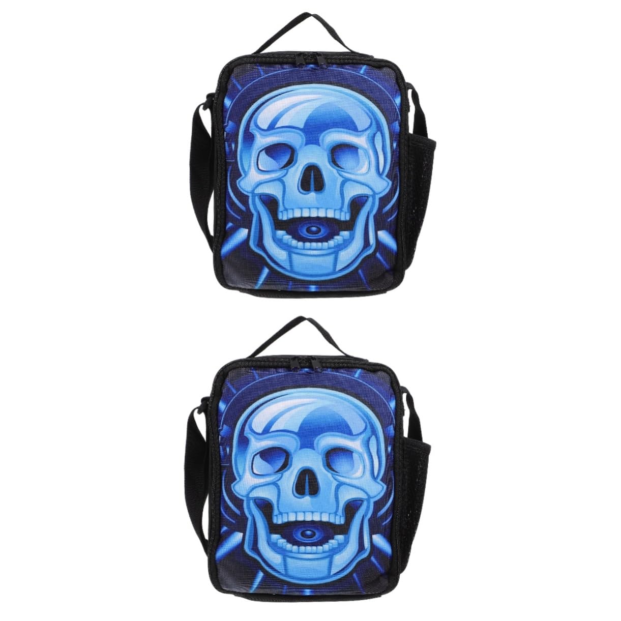 ABOOFAN 2piezas Bolsa De Almuerzo Infantil Personalizable Diseño Atractivo Mochila De Comida Para Exterior Fiambrera Práctica Para Colegio y Picnic