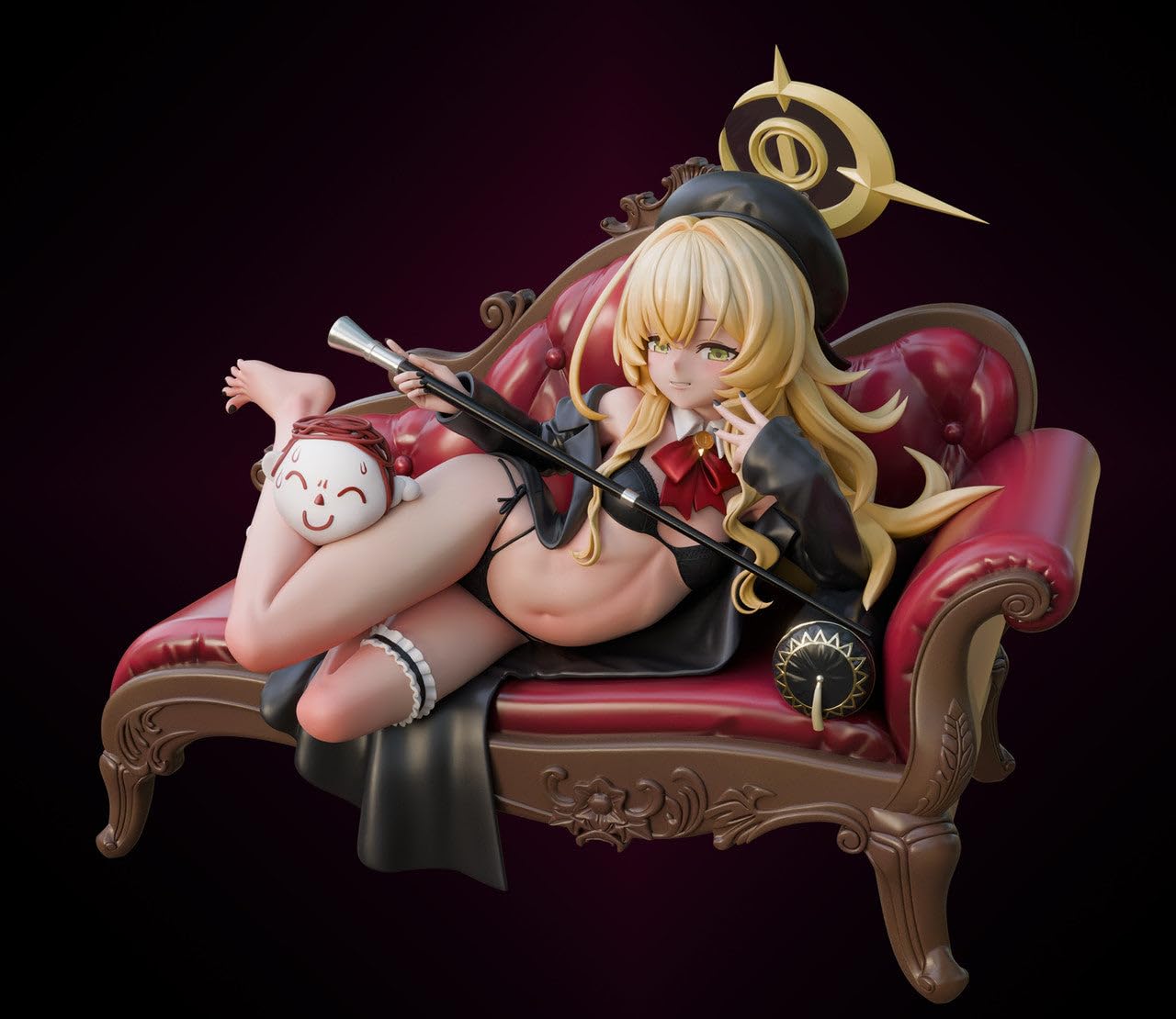 マ*ル様 ブルーアーカイブ　ニヤニヤ教授　21cm　ガレージキット　塗装済完成品 Amazon.co.jp: ブルーアーカイブ 微笑教授/ニヤニヤ教授 フィギュア