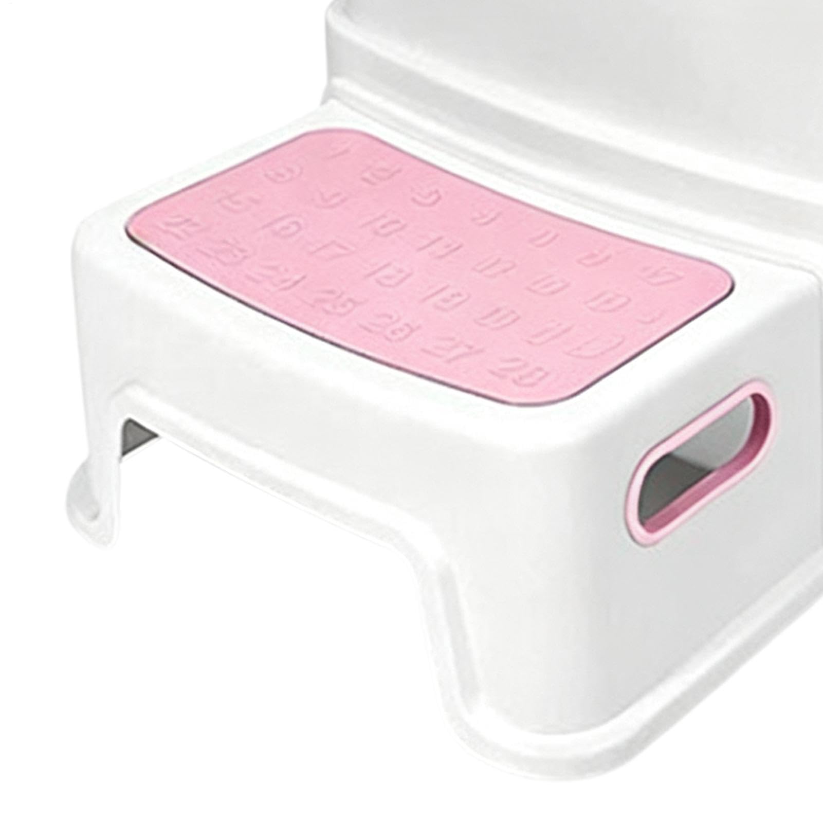 Taburete de baño para caca con revestimiento antideslizante, soporte para posición de sentadillas | Banco de inodoro desmontable para ancianos, tocador, mesita de noche, bañera, cocina, niños, adultos, ducha familiar