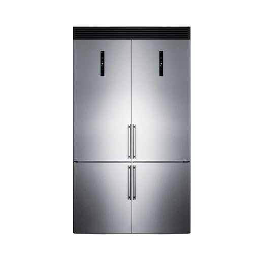 Summit 48" French Door Refrigerator, Stainless Steel - FFBF181ES2KIT48