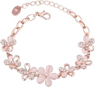 Amazon.co.jp: [Merdia] サクラブレスレットレディース フラワー 桜の 
