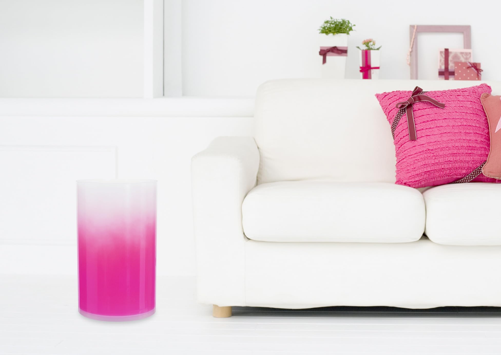 TATSU-CRAFT（タツクラフト）クリア ダストボックス カクテル M 6.8L AB アクアブルー ゴミ箱 ふたなし おしゃれ スリム 分別 屋外 フタなし お洒落 小さい 白 キッチン バスルーム ベッドルーム リビング カフェ - 5