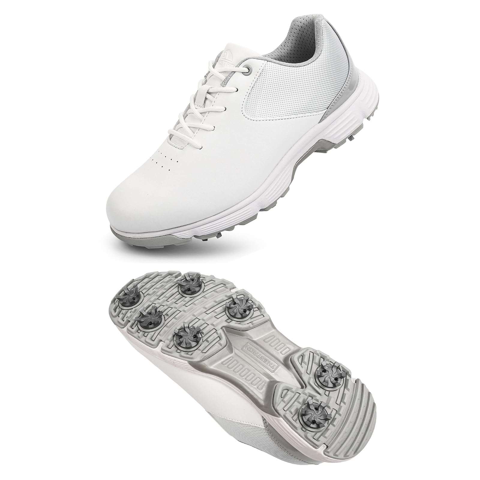 Mujer Zapatos De Golf, Impermeables Zapatillas De Golf Ligeras con Pinchos para Niñas, Zapatos De Golf Antideslizantes para Mujer para Entrenar Tallas 36-43