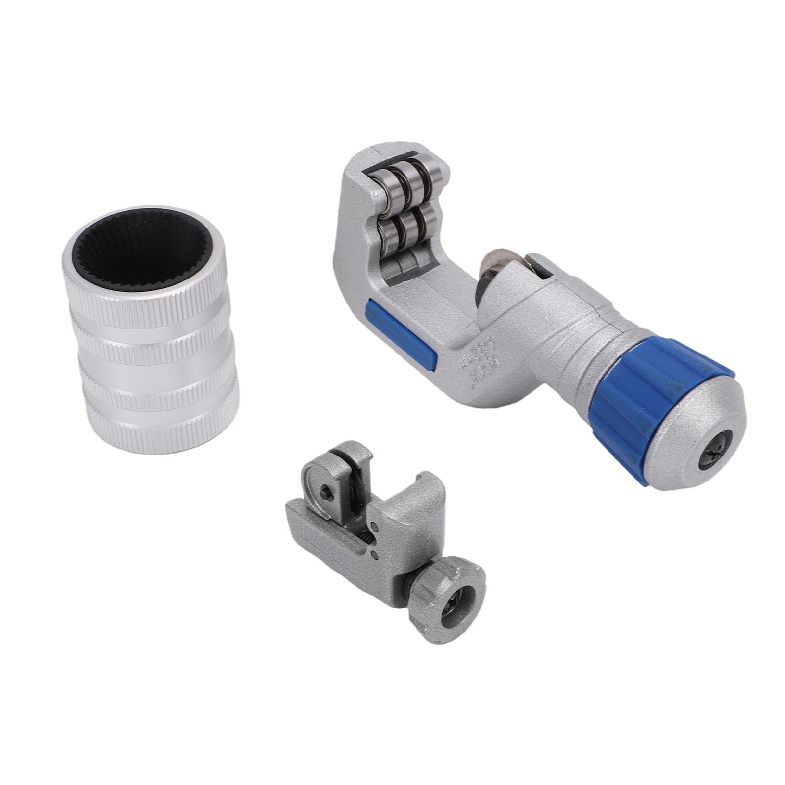 KIMISS Juego de Cortatubos, Cortatubos de Cobre de 1/8 pulg. a 1/4 pulg. y de /8 a 3/4 con Escariador, para Tuberías de Aluminio y Cobre, Fontanería, Climatización,