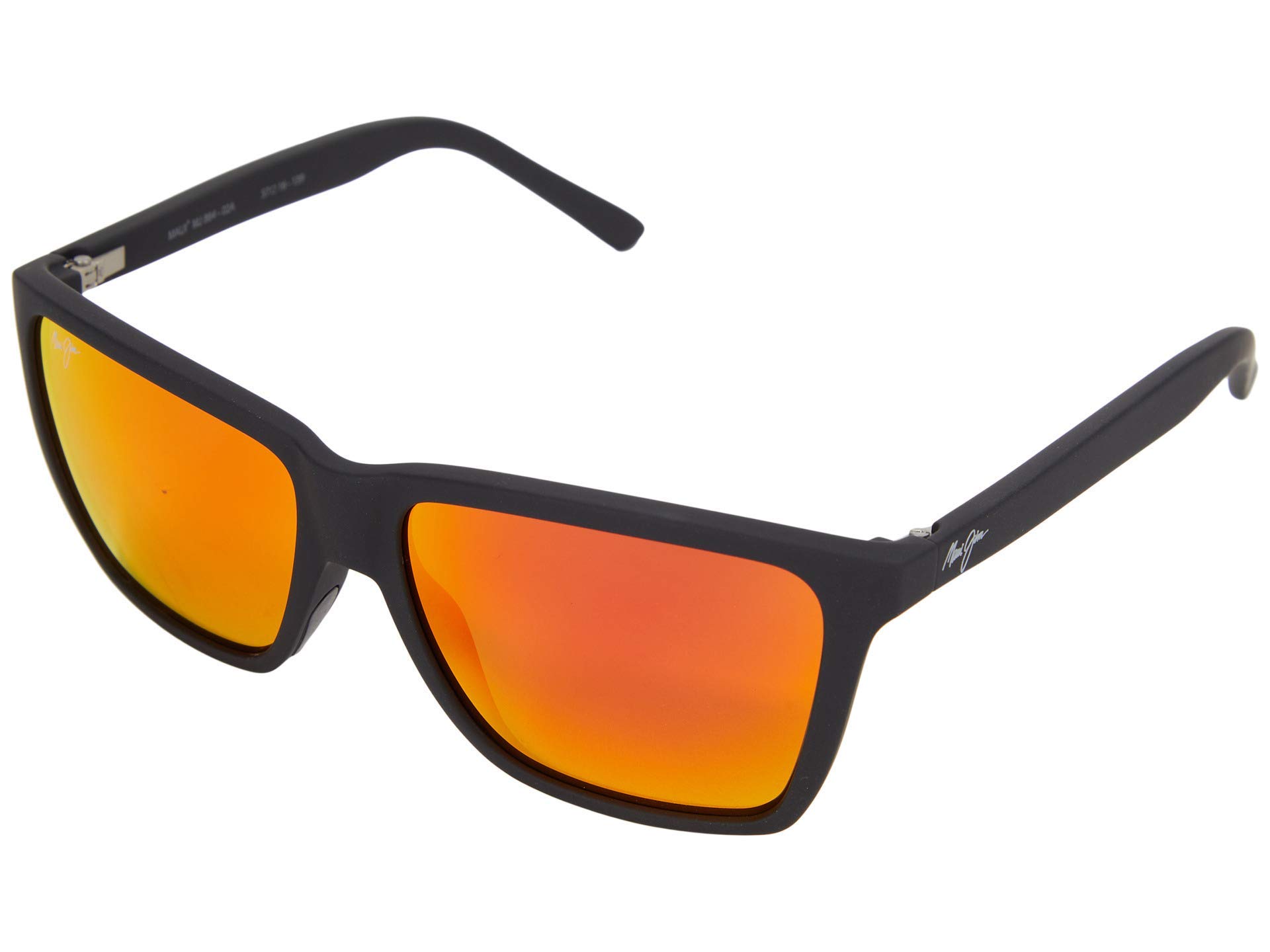 Maui Jim Men's Sunglasses Cruzem Square/Rectangle Black