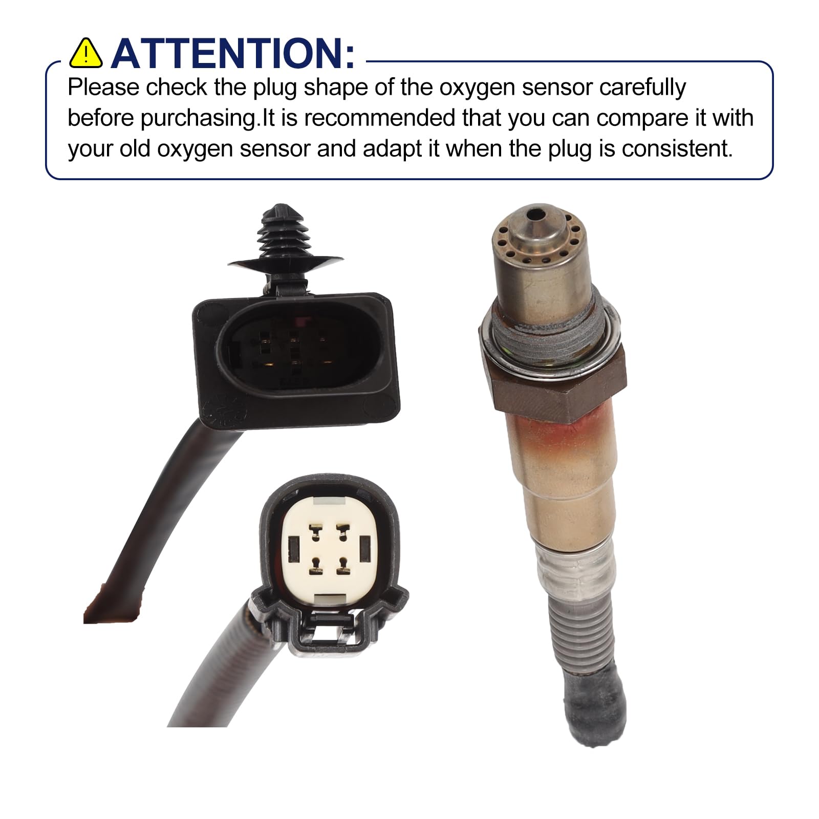 O2 Sensor Plug 02 O2 Oxygen Sensor Upstream OR Downstream For Ford ...
